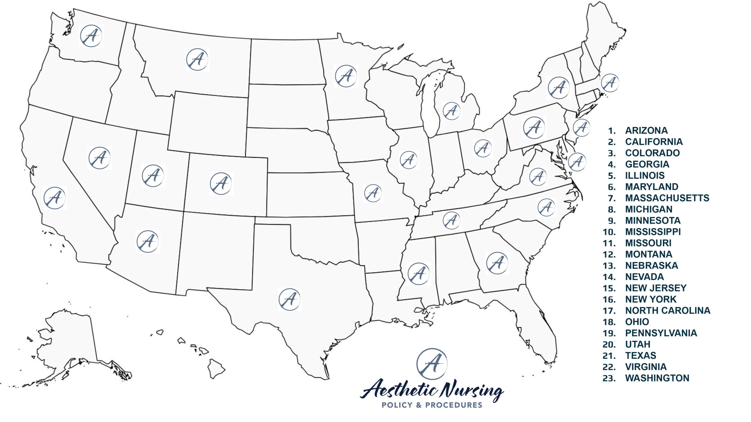 aesth nsp map